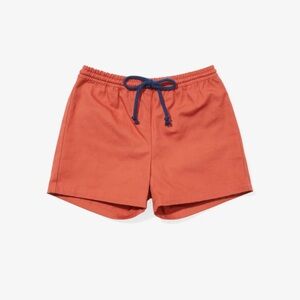 Stylish Kids' Red Shorts with Drawstring